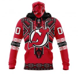 Personalized New Jersey Unique Devils Design Masked Jersey For Men Women