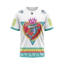 Personalized San Jose Unique Shark With Specialized Logo Design Short Sleeve III