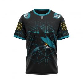 Personalized San Jose Unique Shark With Specialized Logo Design Short Sleeve II
