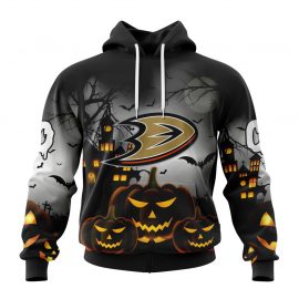 Personalized Anaheim Ducks Design For Halloween Custom Jersey