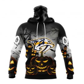 Personalized Nashville Predators Design For Halloween Bandana Jersey