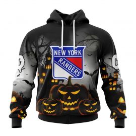 Personalized New York Unique Rangers Design For Halloween Custom Jersey