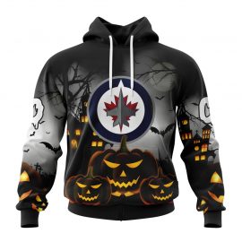 Personalized Winnipeg Jets Design For Halloween Custom Jersey