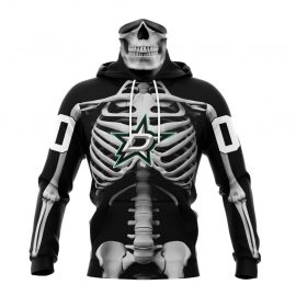Personalized Dallas Stars Special Skeleton Design For Halloween Bandana Jersey