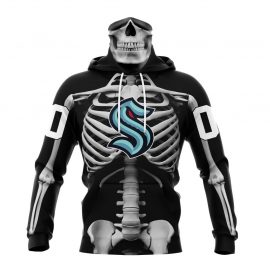 Personalized Seattle Kraken Skeleton Design For Halloween Bandana Jersey