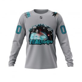 Personalized San Jose Unique Shark Fan Appreciation Night Long Sleeve II
