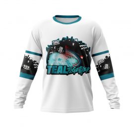 Personalized San Jose Unique Shark Fan Appreciation Night White Long Sleeve I