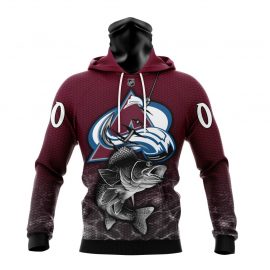 Personalized Colorado Unique Avalanche Design With Fishing Style Bandana Jersey