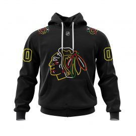 Personalized Chicago Unique Blackhawk Foundation Night Jersey Custom Jersey