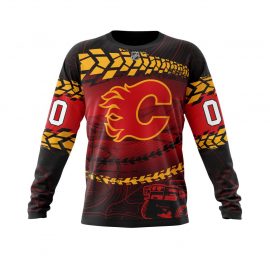 Personalized Calgary Flames Unique Off Road Cool Style Long Sleeve