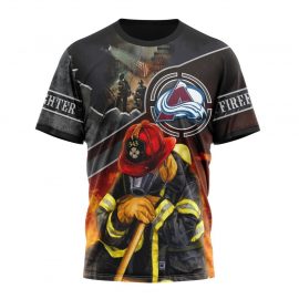 Personalized Colorado Unique Avalanche Firefighter We Will Never Forget Tshirt