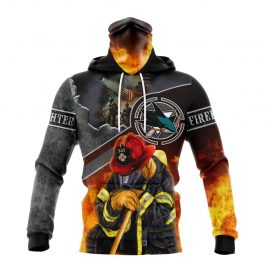 Personalized San Jose Unique Sharks Firefighter We Will Never Forget Bandana Jersey