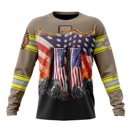 Minnesota Wild Concept For Honor Patriot Day Long Sleeve
