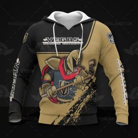 Vegas Golden Knights Big Logo Design Unique Custom Jersey III