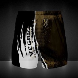 Vegas Golden Knights Big Logo Design Unique Men Shorts VII