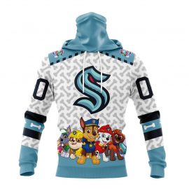 Personalized Seattle Kraken Unique Paw Patrol Design Bandana Jersey