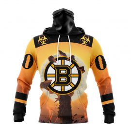 Personalized Boston Special Zombie Design For Halloween Bruins Bandana Jersey