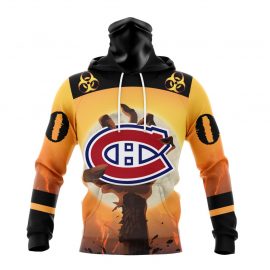 Personalized Montreal Canadiens Special Zombie Design For Halloween Bandana Jersey