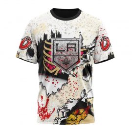 Personalized Los Angeles Unique Kings Special Zombie Style For Halloween Short Sleeve
