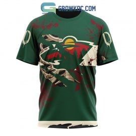 Personalized Minnesota Wild Your Ribs For Halloween Design Short Sleeve