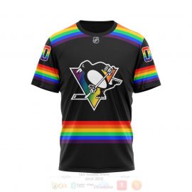 Personalized Pittsburgh Penguins Design With Love LGBT Pride Short Sleeve III