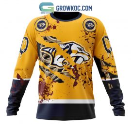 Personalized Nashville Predators Your Ribs For Halloween Design Long Sleeve