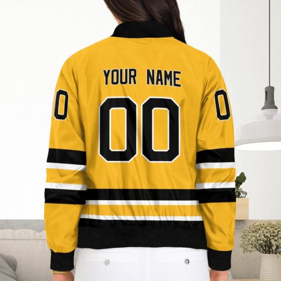Personalized-NHL-Boston-Bruins-Yellow-Reverse-Retro-Jersey-Bomber-Jacket-2-2.jpg