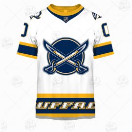 Personalized Name Number Buffalo Sabres Alternate Jersey Short Sleeve