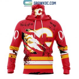 Personalized Calgary Flames Your Ribs For Halloween Bandana Jersey