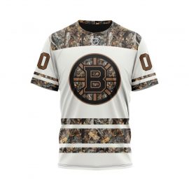 Boston Unique Bruins Personalized Camping And Hunting Design Short Sleeve