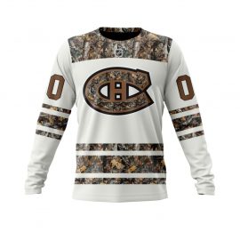Montreal Canadiens Personalized Camping And Hunting Design Long Sleeve