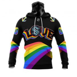 Seattle Kraken Personalized LGBT Pride Design Unique Bandana Jersey