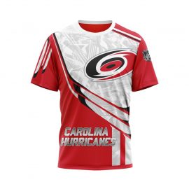 Carolina Unique Hurricanes Personalized White Design Short Sleeve