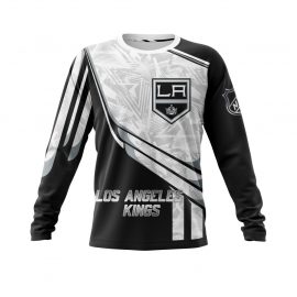 Los Angeles Unique Kings Personalized White Design Long Sleeve