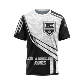 Los Angeles Unique Kings Personalized White Design Short Sleeve