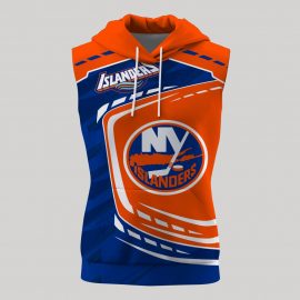 New York Islanders Unique Big Logo Design Sleeveless Jersey I