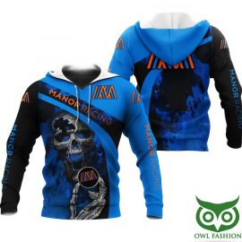 Manor Racing Black Blue Design Racing Style Unique Custom Jersey I