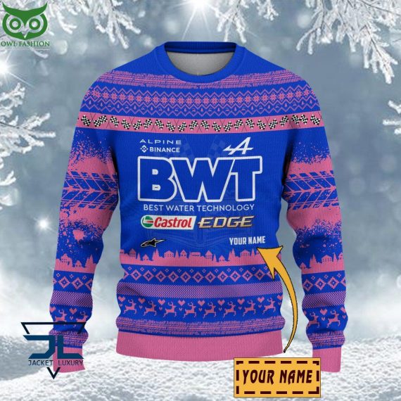 Alpine F1 Team Customized Ugly Sweater - Nice photo dude