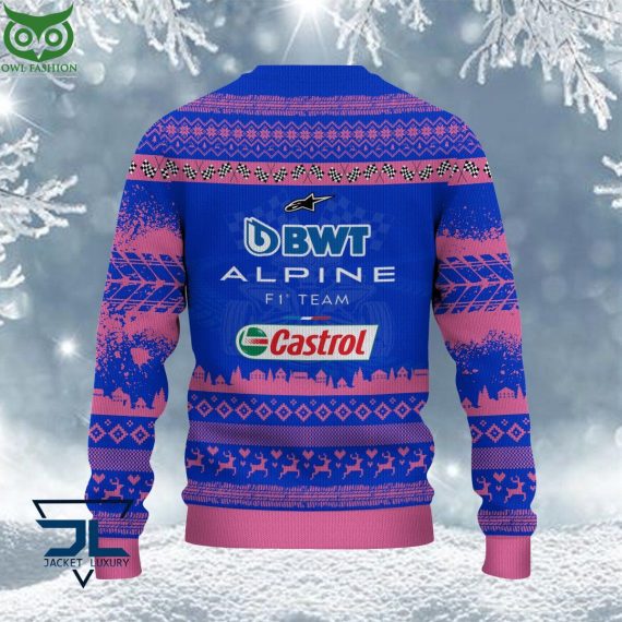 Alpine F1 Team Customized Ugly Sweater - Is this your new friend?
