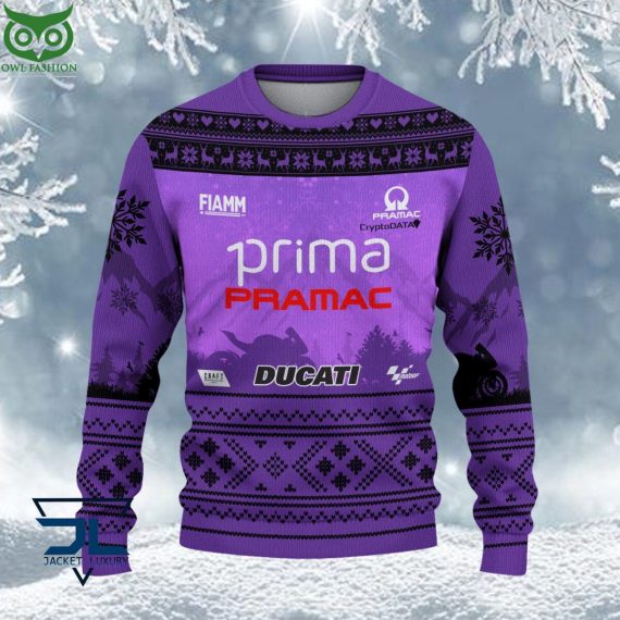 Limited Prima Pramac Racing Ugly Sweater - You look lazy