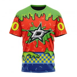 Personalized Dallas Stars Special Nickelodeon Design Short Sleeve