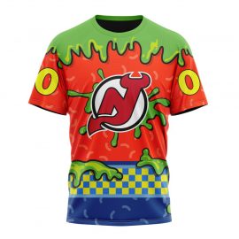 Personalized New Jersey Unique Devils Special Nickelodeon Design Short Sleeve