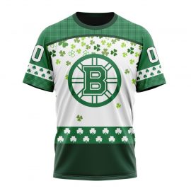 Personalized Boston Unique Bruins Short Sleeve Special Design For St Patrick Day