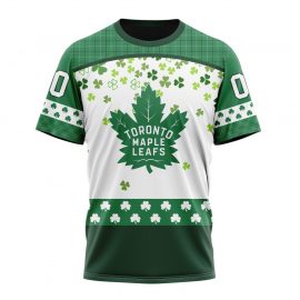 Personalized Toronto Maple Unique Leafs Short Sleeve Design For St Patrick Day