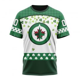 Personalized Winnipeg Jets Short Sleeve Special Design For St Patrick Day